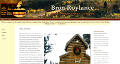 Desktop Screenshot of bronroylance.com