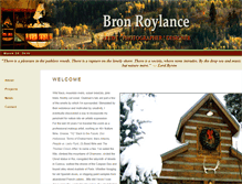 Tablet Screenshot of bronroylance.com
